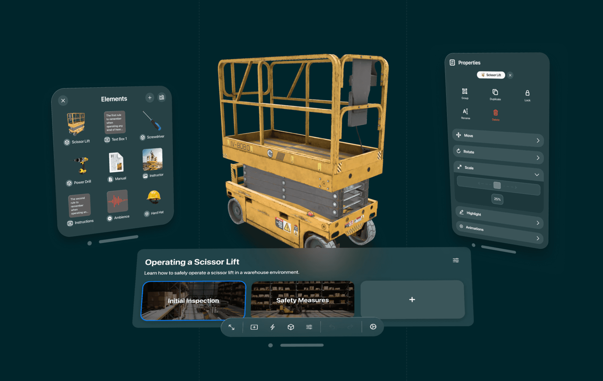 Holos app screenshot